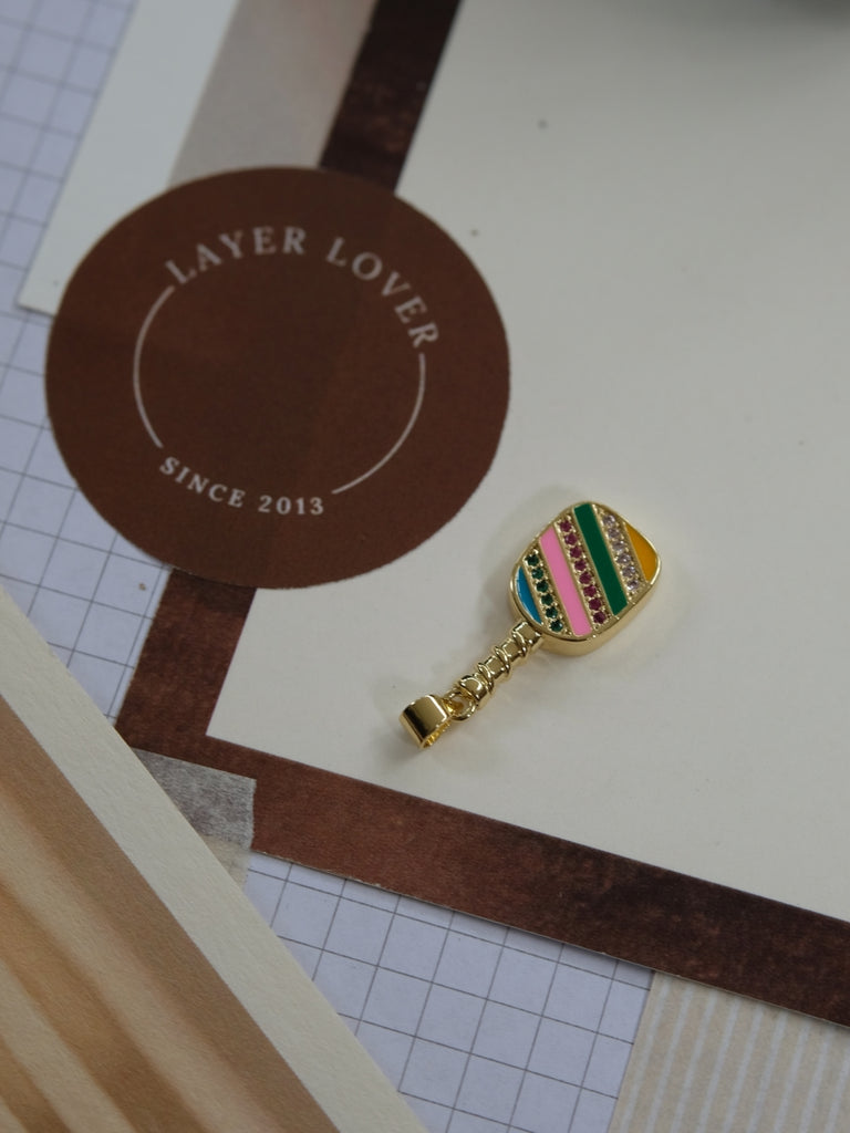 Charms Bar - Pickleball Colored Paddle