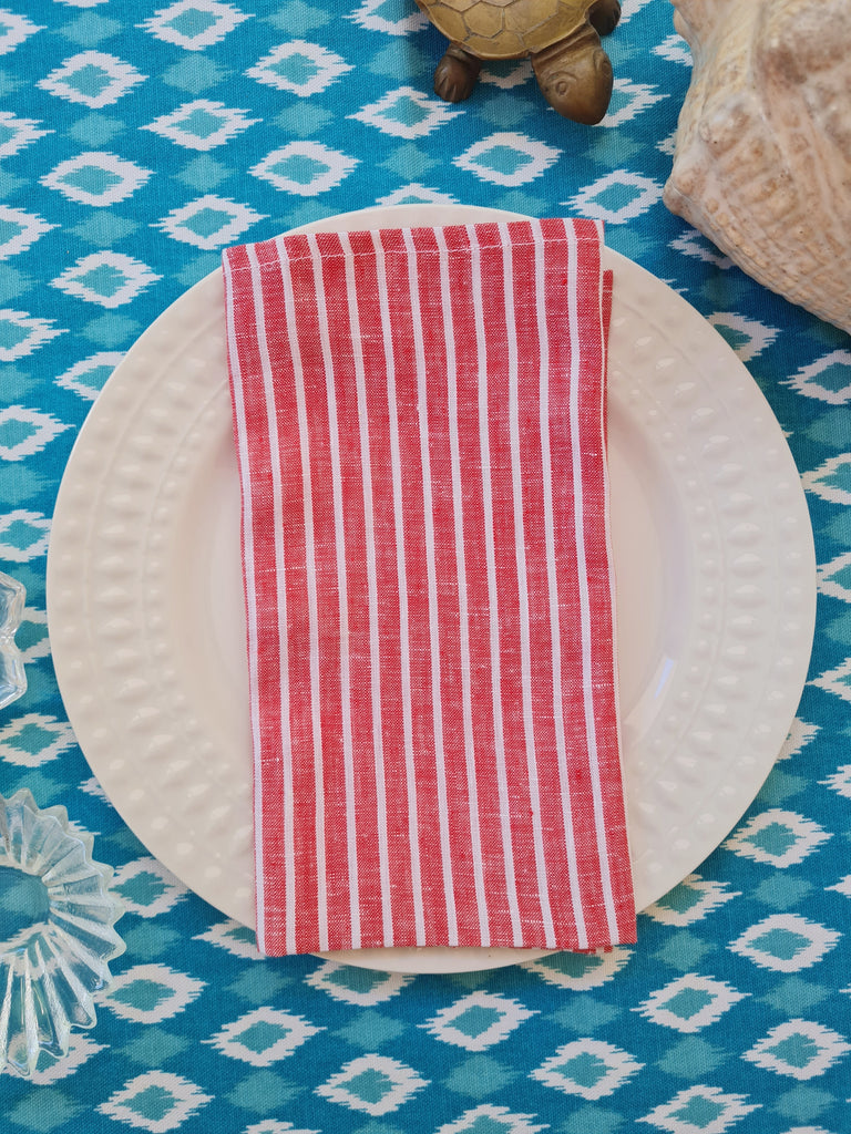 Heyjow Living - Rowan Red Table Napkin S/4