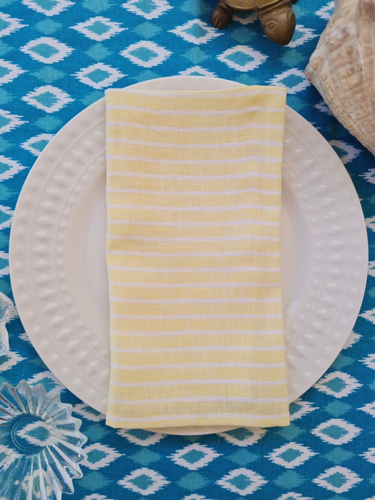 Heyjow Living - Rowan Yellow Table Napkin S/4